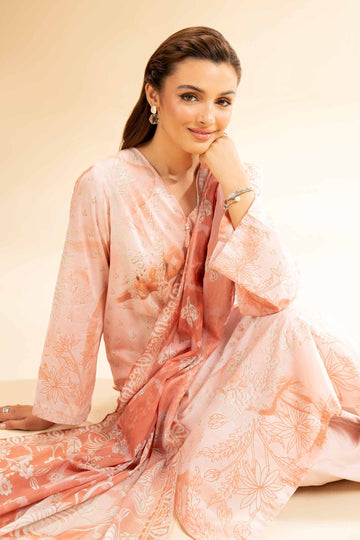 Nishat Linen 3 Piece - Digital Printed Suit - 42501599 Online Shopping